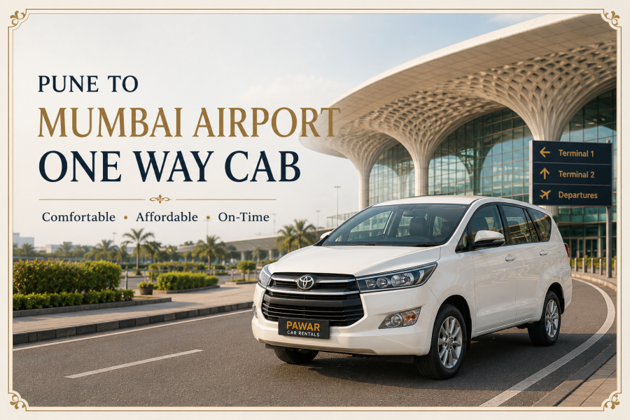 Pune to Mumbai Airport One Way Cab